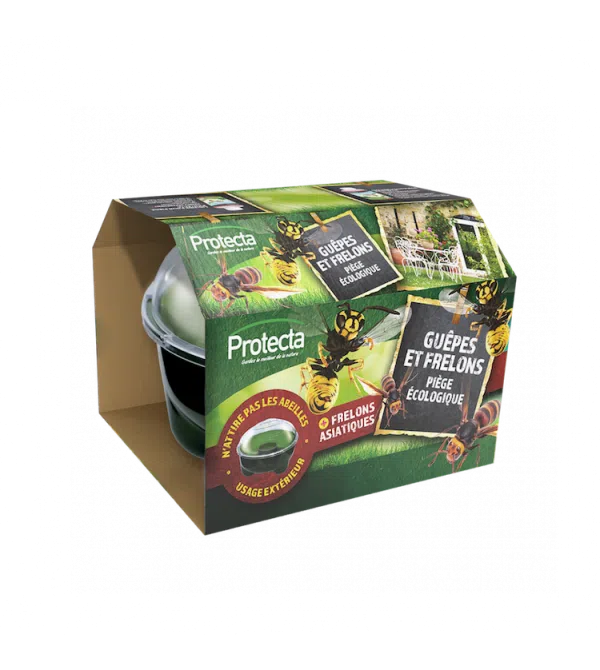 Piège à guêpes Protecta pour jardin – capture efficace des guêpes