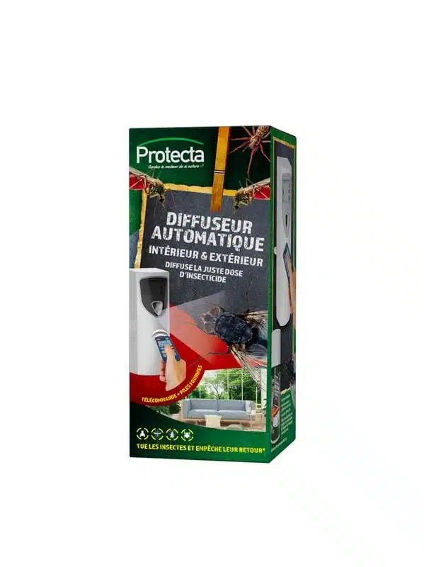 Diffuseur automatique d'aérosols insecticides avec télécommande