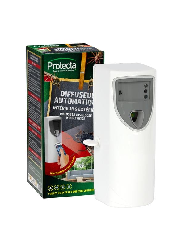Diffuseur automatique d'aérosols insecticides protecta & clac