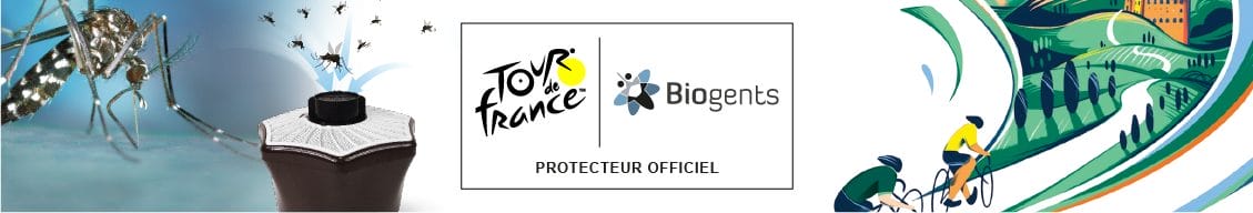 Pionnier dans le développement de pièges anti-moustiques innovants, Biogents a annoncé la semaine dernière être devenu le « protecteur officiel du tour de France ».