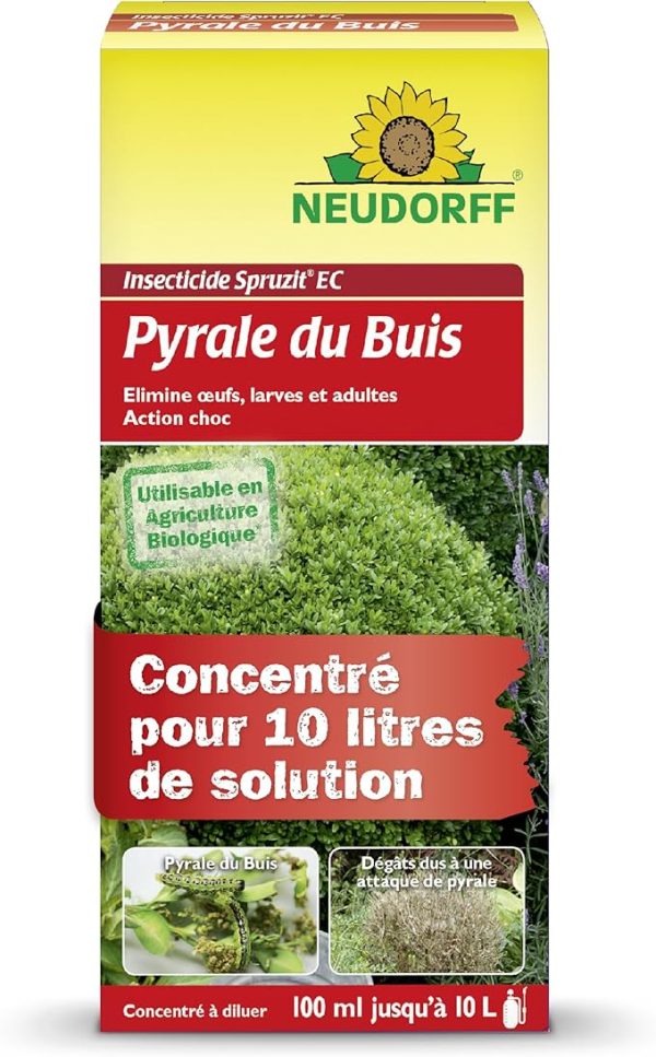 Insecticide pyrale du buis neudorff