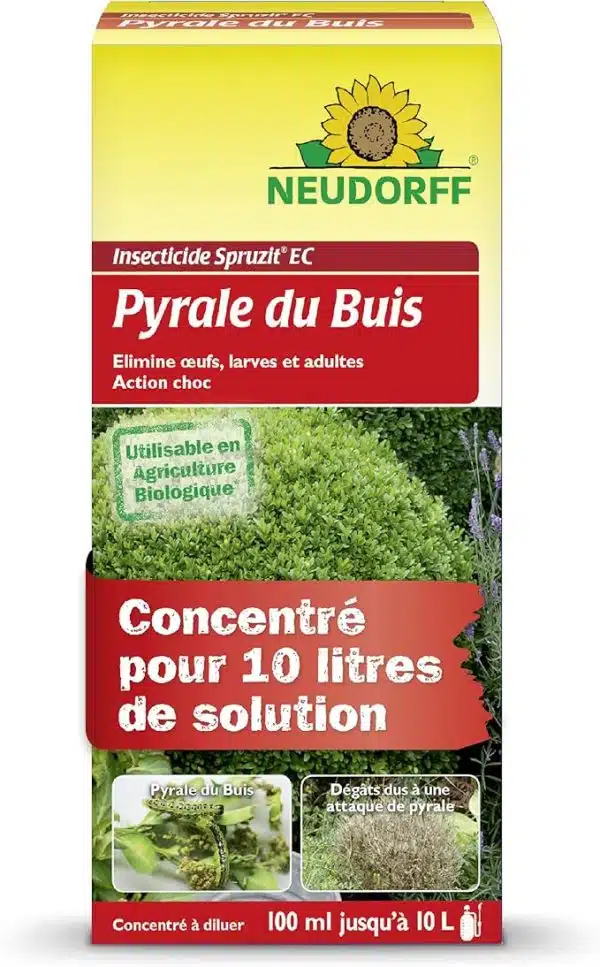 Insecticide pyrale du buis neudorff