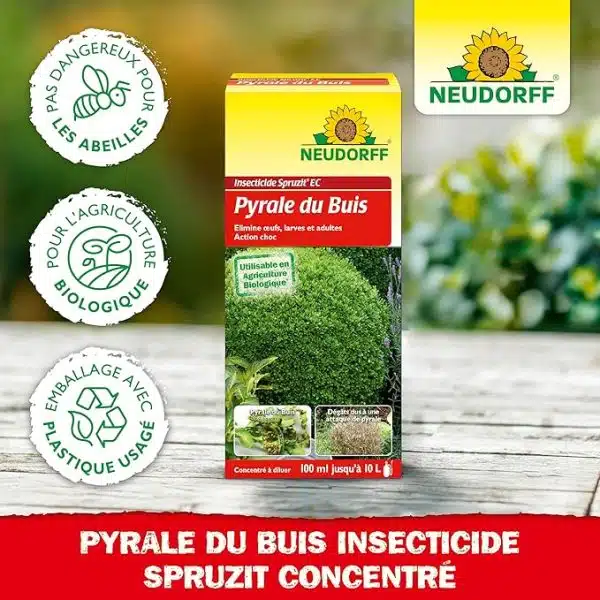 Neudorff Pyrale du Buis Insecticide Spruzit concentré 100 ml
