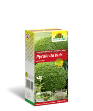 Action choc Insecticide pyrale du buis neudorff