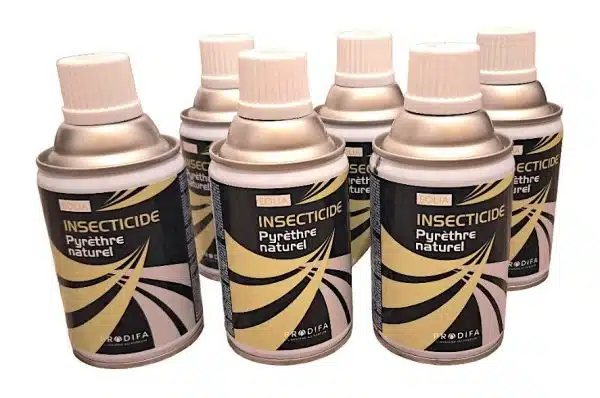 6 aérosols eolia pyrèthre naturel