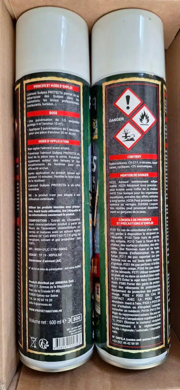 Éliminer les nids de guêpes