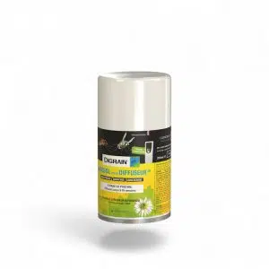 Recharge Digrain aérosol au pyrèthre naturel pour diffuseur automatique – anti-moustique efficace