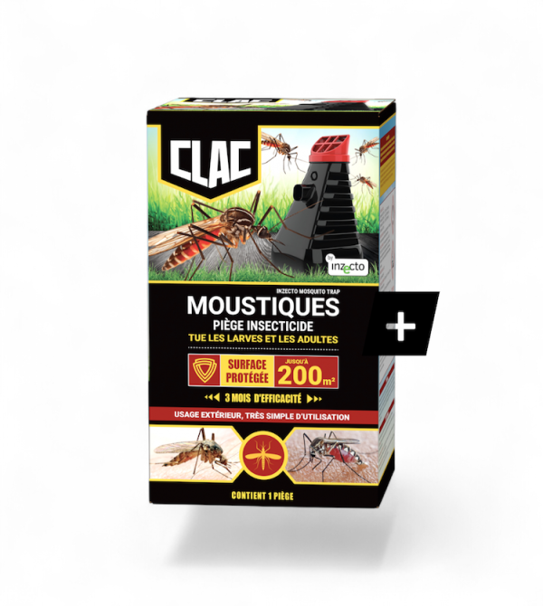 Piège passif Inzecto pour Anti-Moustiques protection Chikungunya