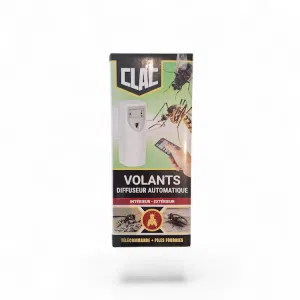 Diffuseur automatique insecticide Clac pour maison et extérieur