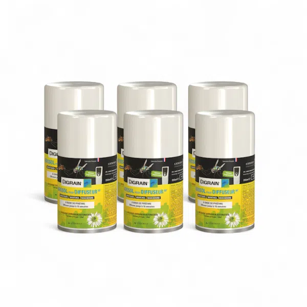 Recharge Digrain au pyrèthre végétal 250ml pour diffuseur automatique