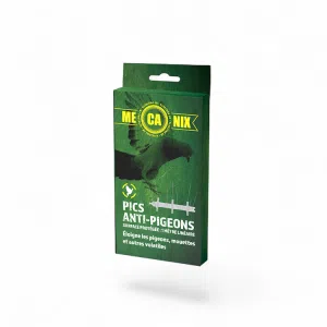 Pics anti-pigeons en acier inoxydable – répulsif anti pigeon pour balcons et toitures