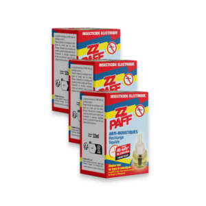 Recharge ZZ PAFF Anti-Moustique pour diffuseur électrique mixte – Protection 45 nuits