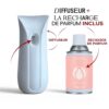 diffuseur de parfum pour toilettes automatique avec sa recharge 250ml davania