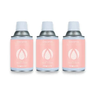👉 Lot 3 Recharges Diffuseur Automatique WC - Davania 250ml Lot de 3 recharges 250ml parfum Davania pour diffuseur automatique de WC